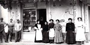 1272- Oran 2- Bd National angle avec le Bd de Mascara - Patisserie - 1912